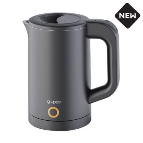 GRUPPE Kettle SFK05008Y Black, 0.5 Litres