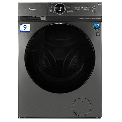 Midea MF200W90WB/T-GR Washing Machine 9 kg, Black
