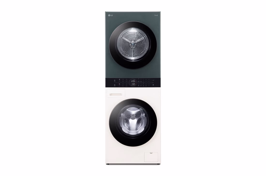 LG WT1210EGF WashTower™ Washer/Dryer 12/10, AIDD, Turbowash 360™, Heat Pump