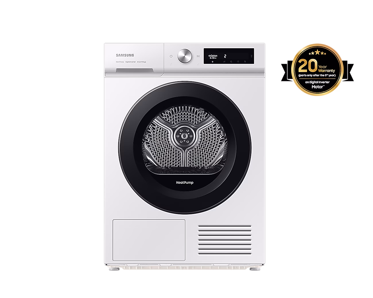 Tumble Dryer SAMSUNG DV90BB5245AWS6 white 9KG