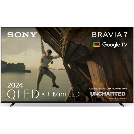 SONY BRAVIA K65XR70PAEP 65" Smart 4K Ultra HD HDR QLED Mini LED TV With Google TV