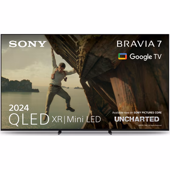 SONY BRAVIA K75XR70PAEP 75" Smart 4K Ultra HD HDR QLED Mini LED TV With Google TV