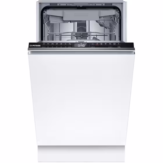 Pitsos DVS61X01 Fully Built-in Dishwasher with Wi-Fi for 10 Dishes W45cm