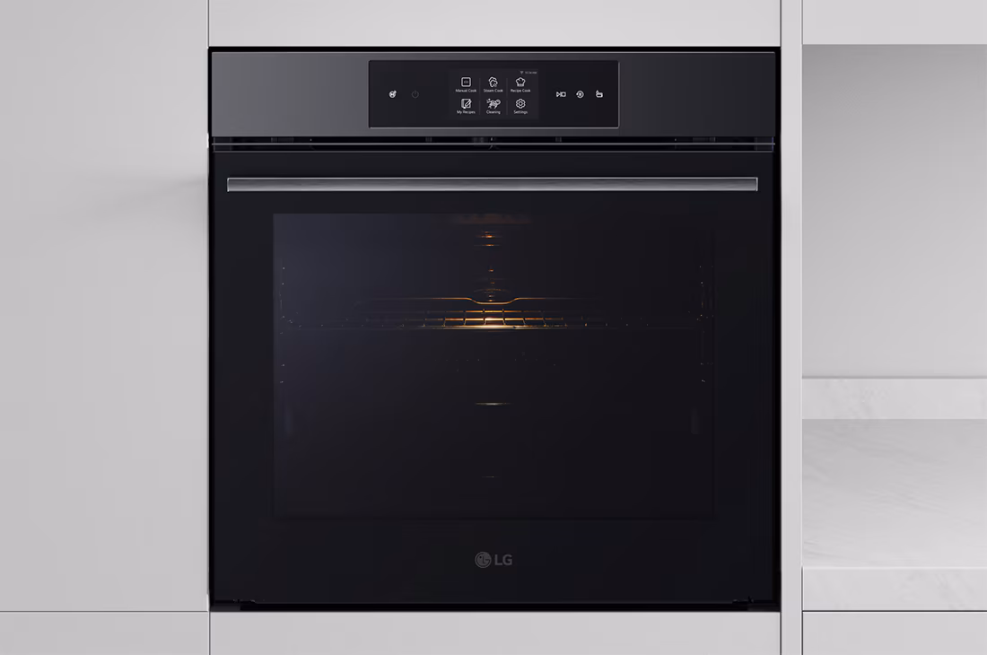 WSED7665B LG InstaView Oven | Air Fry | Air Sous-Vide 76L PYROLISI