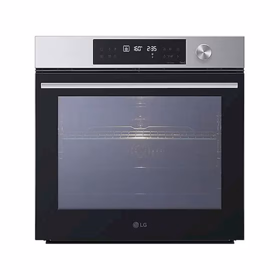 LG WSED7612S InstaView Oven | 76L Class A+ | Air Fry, Air Sous Vide, EasyClean, Pyrolysis, Stainless Steel