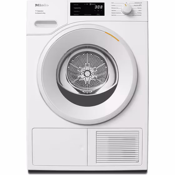 Miele T1 EcoSpeed TSC643 WP Wifi Connected 8Kg Heat Pump Tumble Dryer - White -12729650