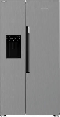 KWN 2400 XN Blomberg Side-by-Side Refrigerator 571lt NoFrost H179xW91xD70.5cm Inox