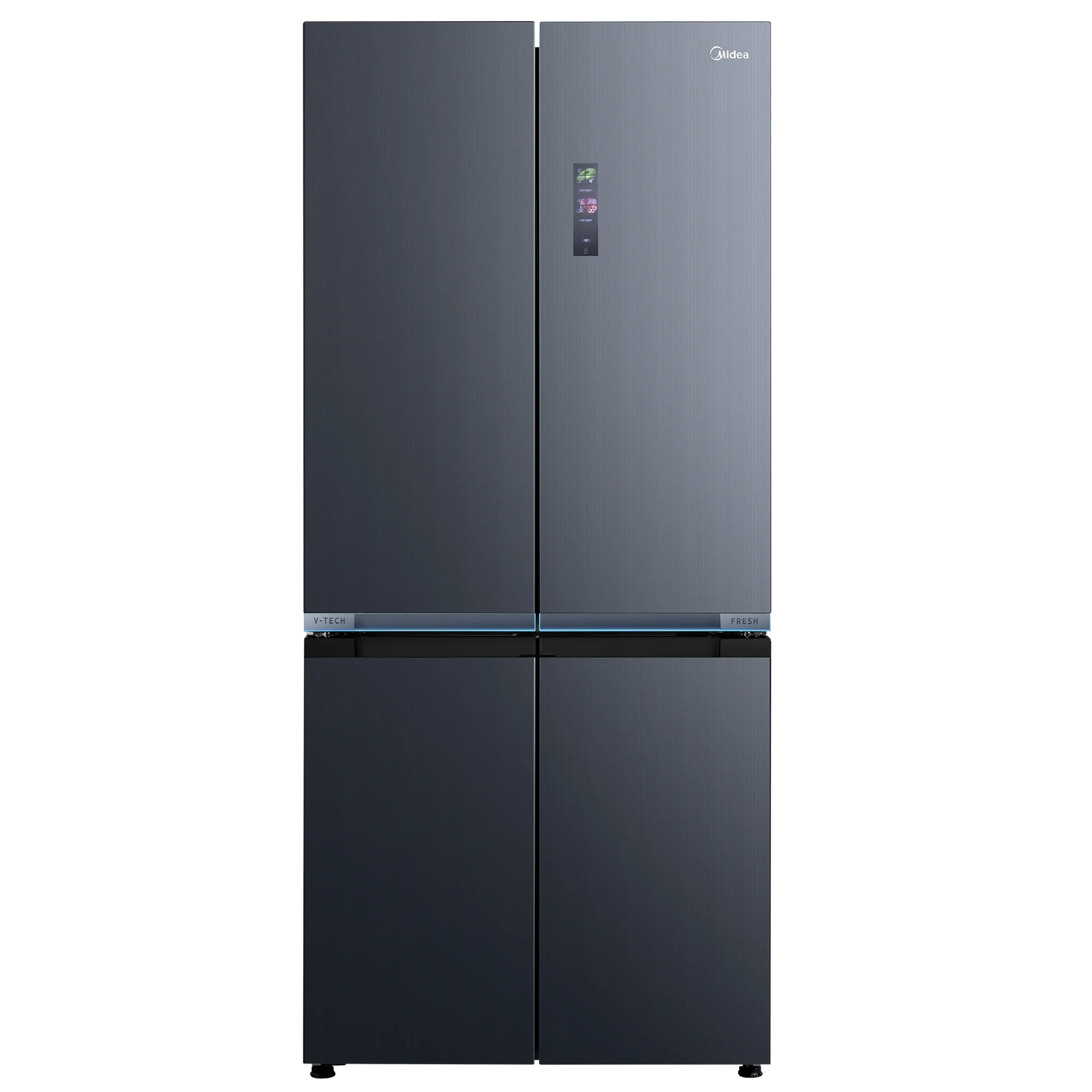MIDEA MDRM706BIE70 Slot-in Fridge Freezer, 515L, 345L Fridge+ 170L Freezer with LED Light, 83.3cm Wide (5 Years General Guarantee & 10 Years on the motor)