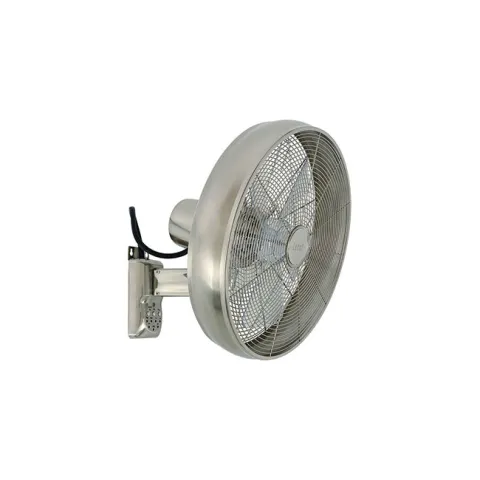 BEACON BREEZE BRUSHED CHROME WALL FAN 80213126