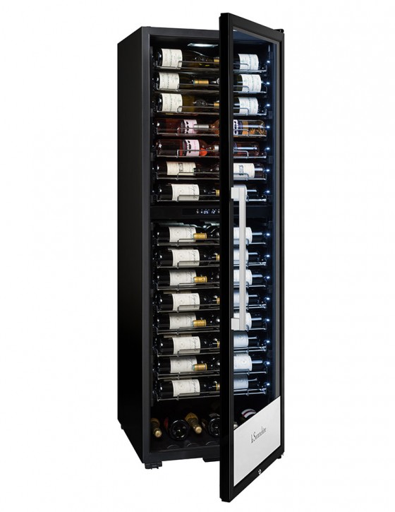 PRO160DZ LA SOMMELIERE WINE COOLER 152 BOTTLES, (WxDxH):59.5x67.5x183cm