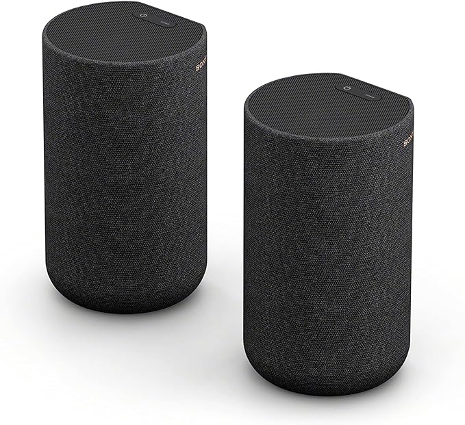 SONY SARS5 Wireless Rear Speakers with Built-in Battery for HT-A7000/HT-A5000/HT-A3000