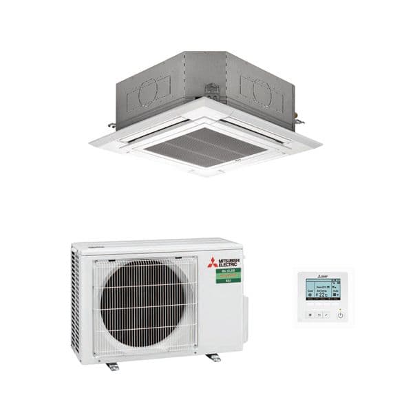 Mitsubishi Electric Electric SLZ-M50FA / SUZ-M50VA Commercial Inverter Cassette Air Conditioner