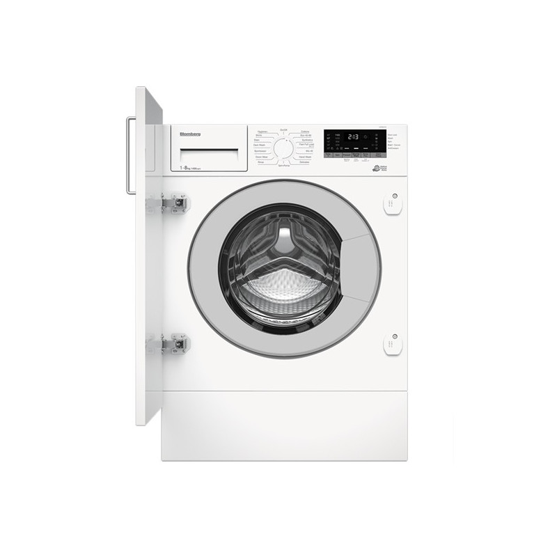BLOMBERG LWI284410 Built-in Washing Machine 8kg, White, 1400rpm
