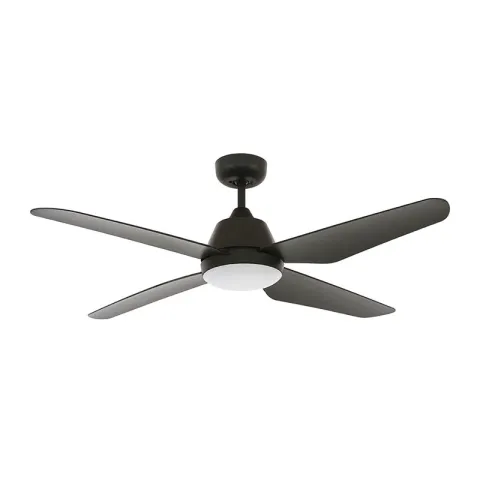 BEACON LUCCI AIR ARIA IR 80212998 CEILING FAN WITH LIGHT AND REMOTE CONTROL BLACK