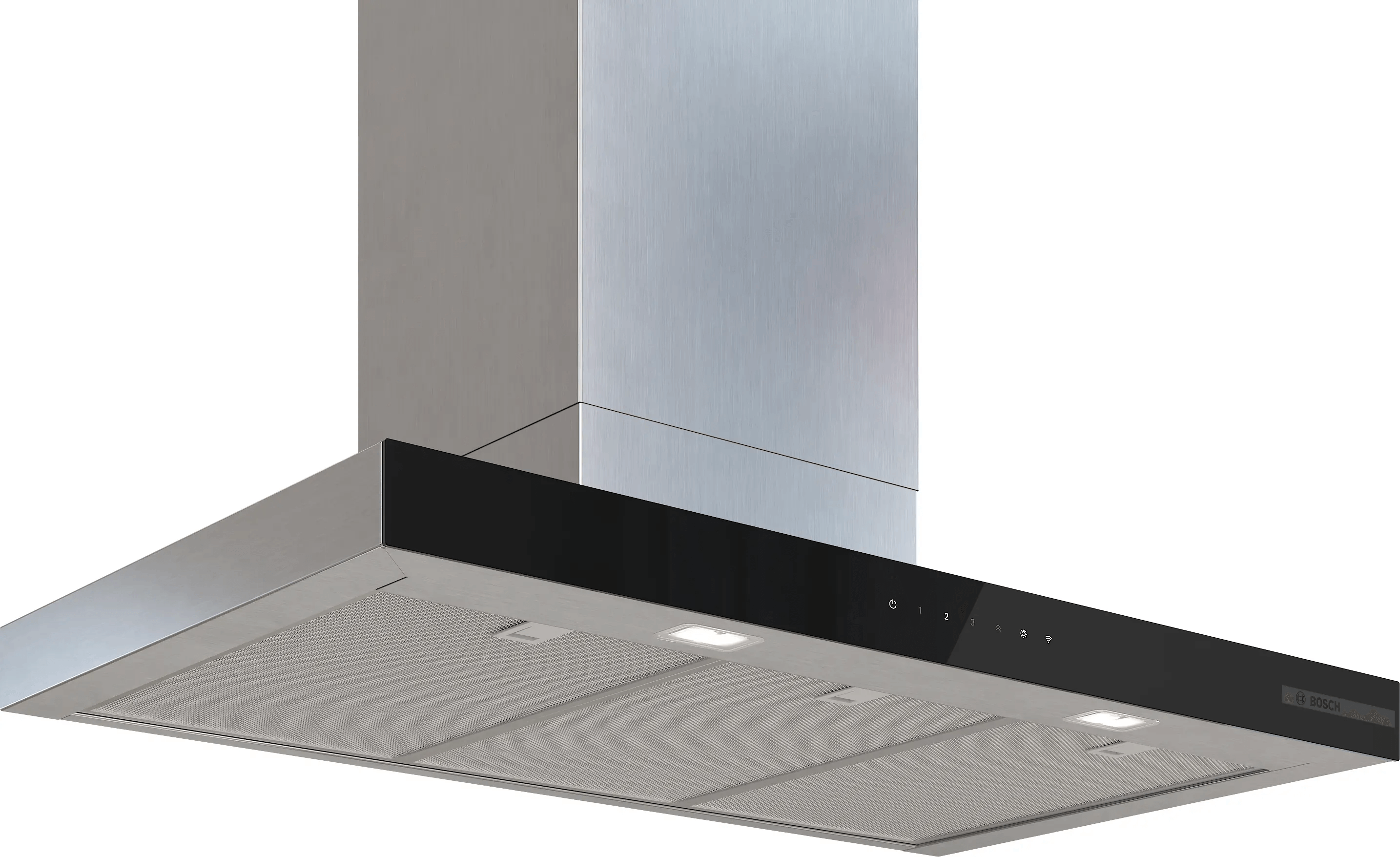 Bosch Series 6, Chimney Hood, 90 cm, Inox Look, DWB97DN30