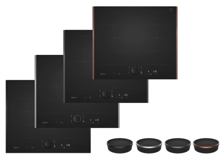 Neff, N 90 Induction Hobs 60 cm, Matt Black, Flex Design T66YYY4B0