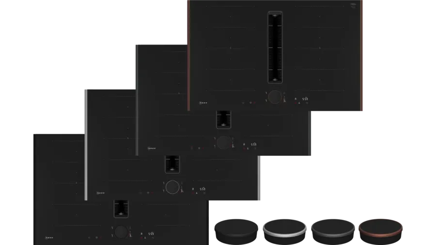 NEFF V68YYX4C0 Induction hob with integrated ventilation system & TWISTPAD AG
