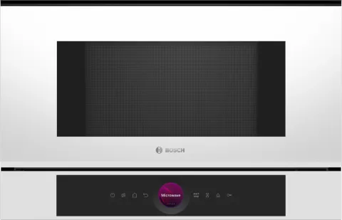 BOSCH Series 8 Built-In Microwave White BFL7221W1 21L