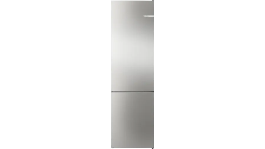 KGN392ICF BOSCH Series 4 Free fridge freezer 203 x 60 cm Brushed steel anti-fingerprint, 5 Years Guarantee & 15 Years Motor Guarantee