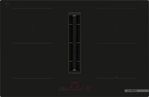 Bosch PVQ811H26E Series 6 Induction hob with integrated ventilation system 80 cm surface mount without frame