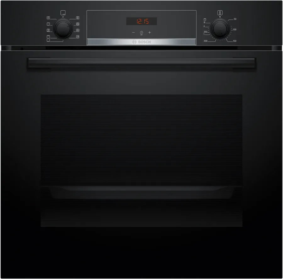 BOSCH Series 4 Built-in oven 60 x 60 cm Black HBA514BB3