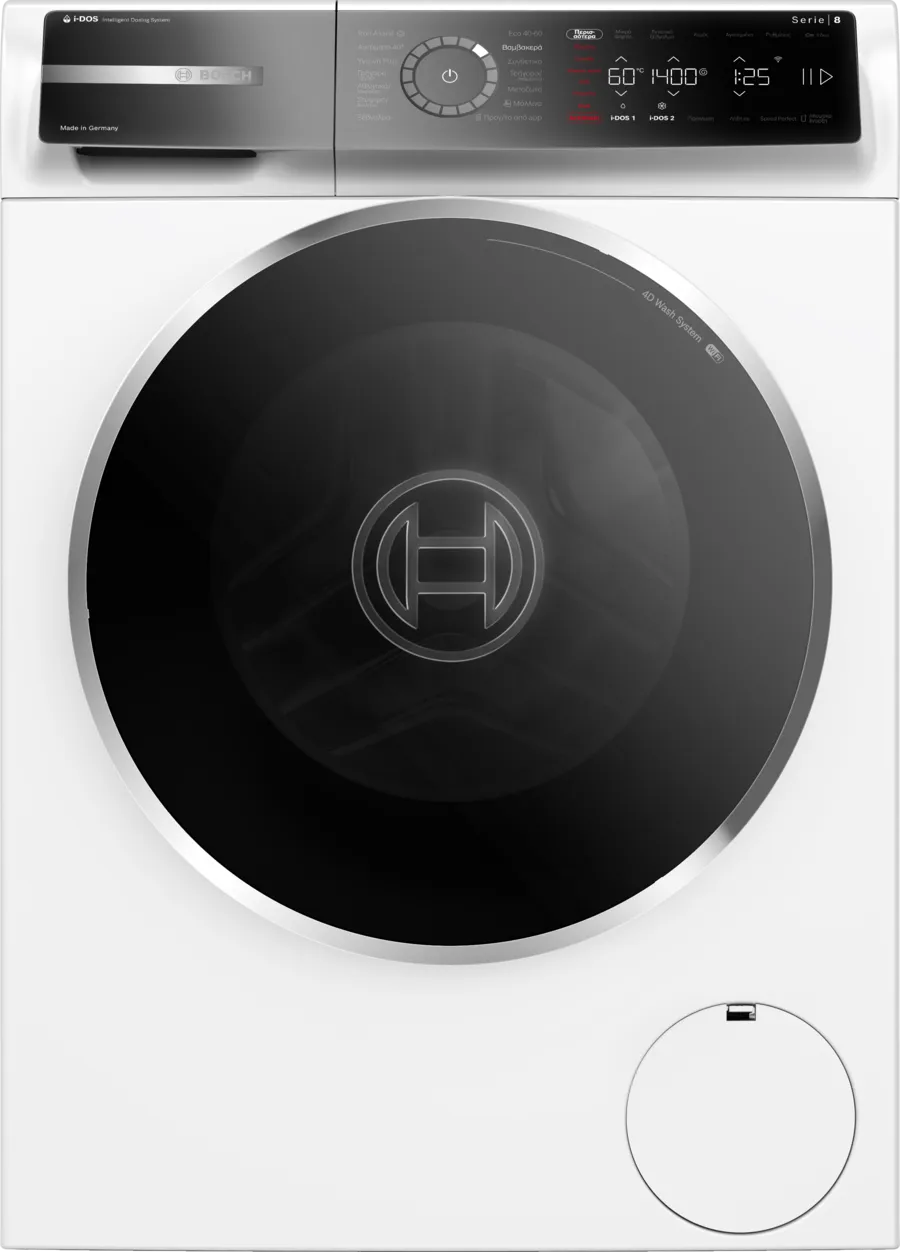 Bosch WGB254A1GR Washing Machine 10kg with Steam 1400rpm SERIES 8, 5 YEARS GUARANTEE