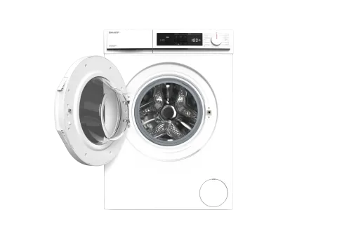 SHARP ES-NFA814BWNA-EE Freestanding Washing Machine 8 kg 1400rpm, A Class