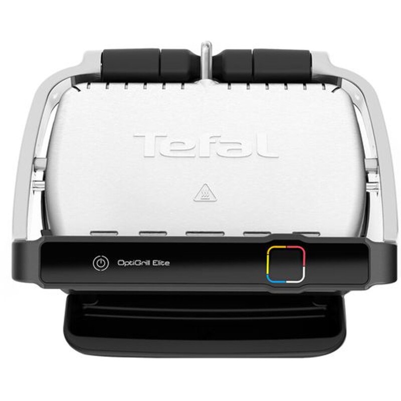 Grill TEFAL GC750D Optigrill Elite με Αποσπώμενες Πλάκες 2000W Inox