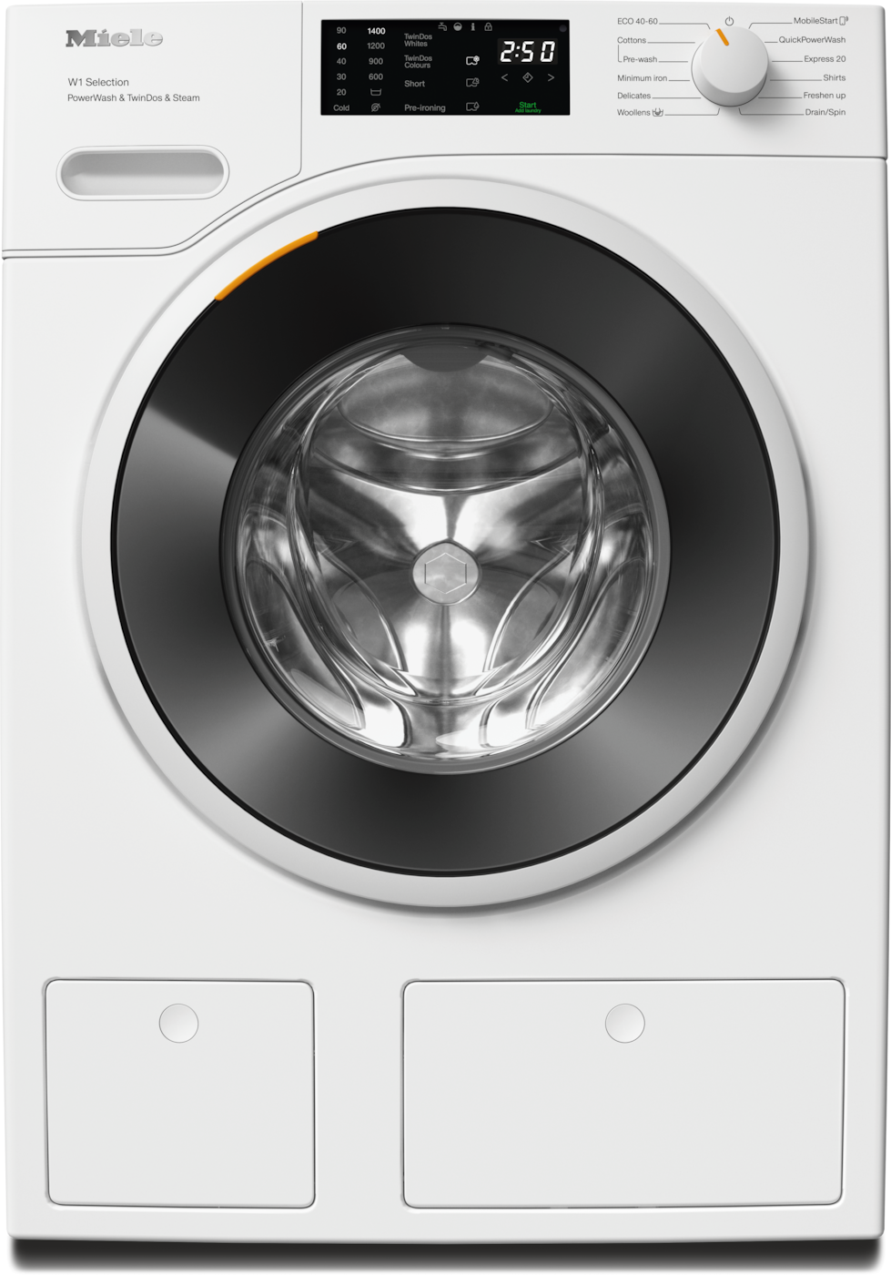 WASHING MACHINE MIELE WSG883WCS PWash&TDos&Steam 9kg, 1400rpm, 12729580