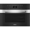 Miele DGC 7440 HC PRO CLST Clean Steel Built-In Steam Combination Oven, 48L, 12099680