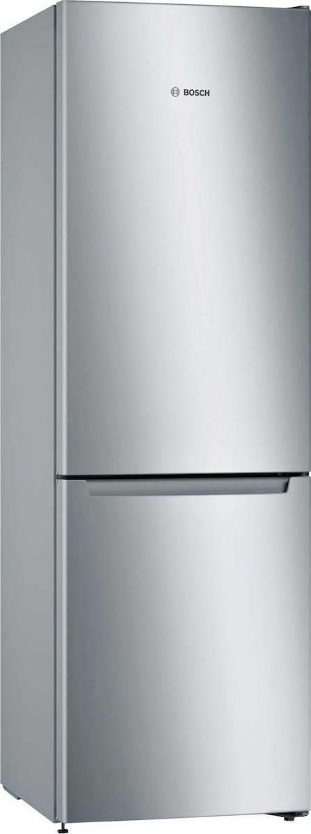 Bosch Serie 2 KGN33NLEB fridge-freezer Freestanding Stainless steel 176x60cm 5 Years Guarantee & 15 on the motor