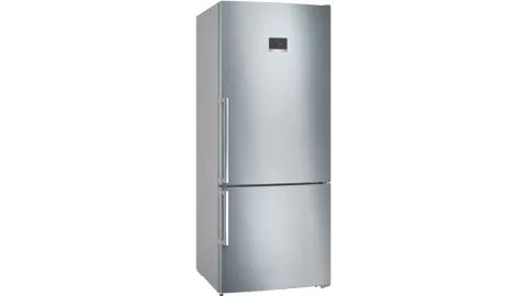 KGN76XIEP BOSCH Series 4 Free fridge freezer, (HxWxD) 1860 x 750 x 800 mm INOX Antifinger, 5 YEARS GUARANTEE AND 15 YEARS ON THE MOTOR