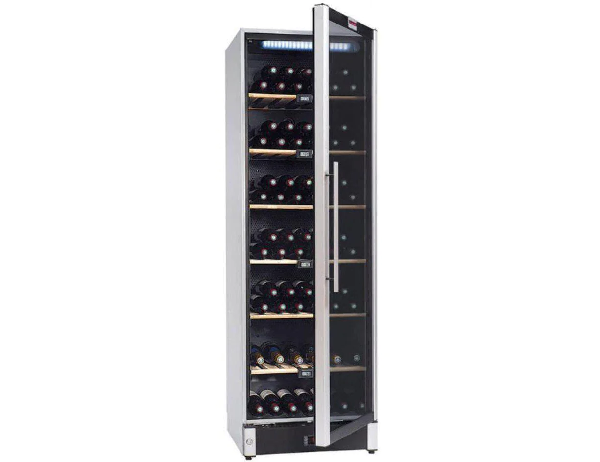 VIP185 WINE CELLAR LA SOMMELIERE 195 bottles, (WxD xH cm): 59.5x59.5x186