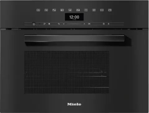 MIELE DGM 7440 Microwave with steam oven Obsidian Black, 40L, 11106530