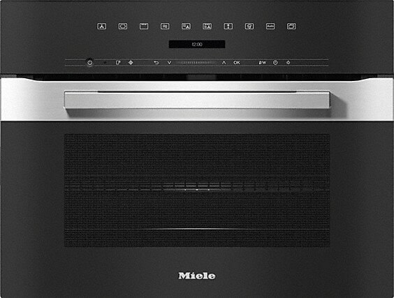 Miele H7240BM Built-in Combi Oven with Microwave, 43L, 1000W, 11104060