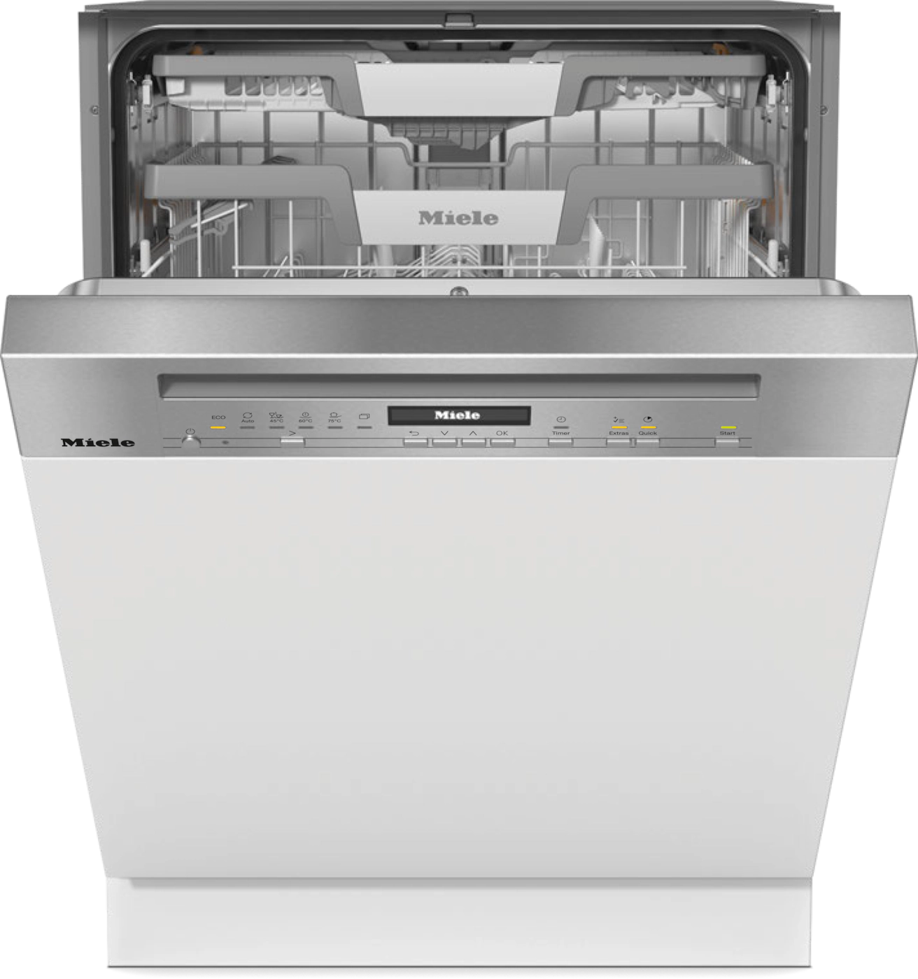 MIELE G7040 SCi AutoDos Ημι-εντοιχιζόμενο πλυντήριο πιάτων AutoDos με ενσωματωμένο PowerDisk.