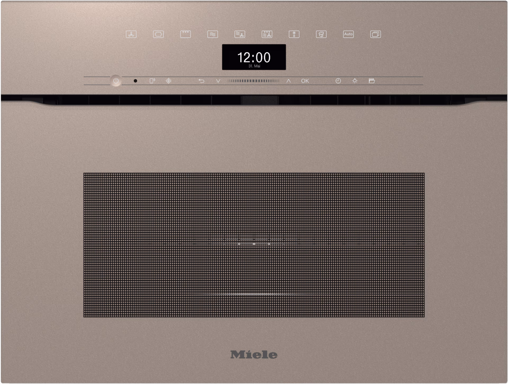 MIELE Handleless microwave combination oven H 7440 BMX Pearl beige
