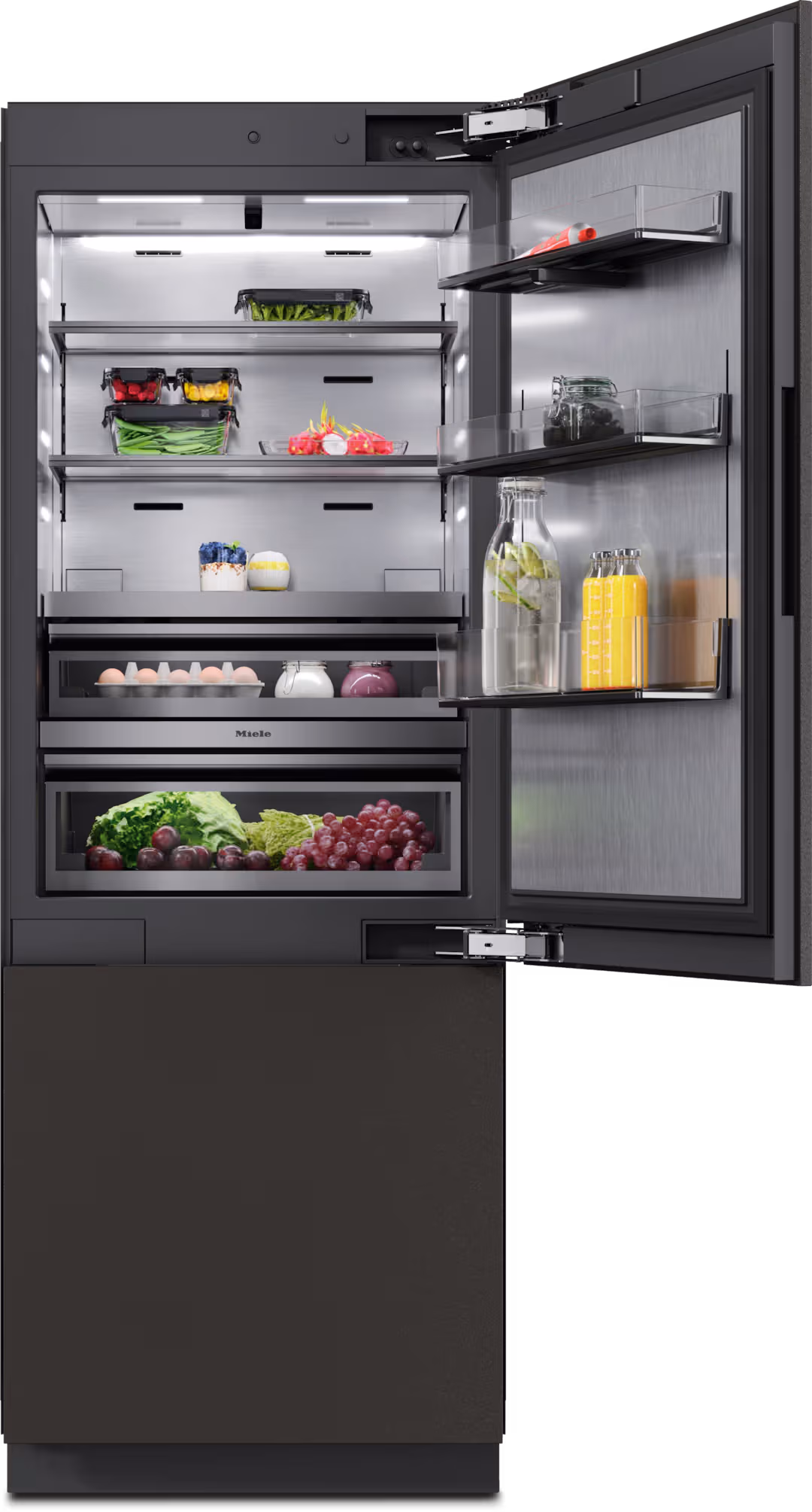 Miele Fridge-Freezer MasterCool DIAMOND KFMC 3834 R (H x W x D): 212.3 x 75.6 x 60.8 cm