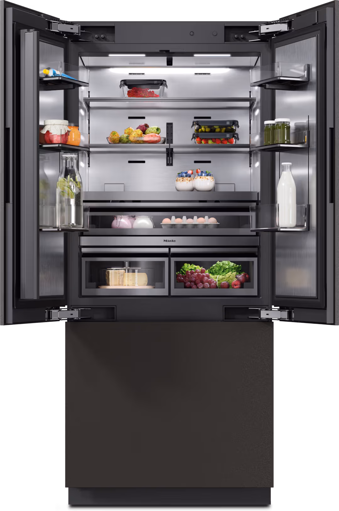 MIELE MasterCool FrenchDoor DIAMOND KFMC 3844 FD, H × W × D: 212.3 cm × 89.5 cm × 60.8 cm