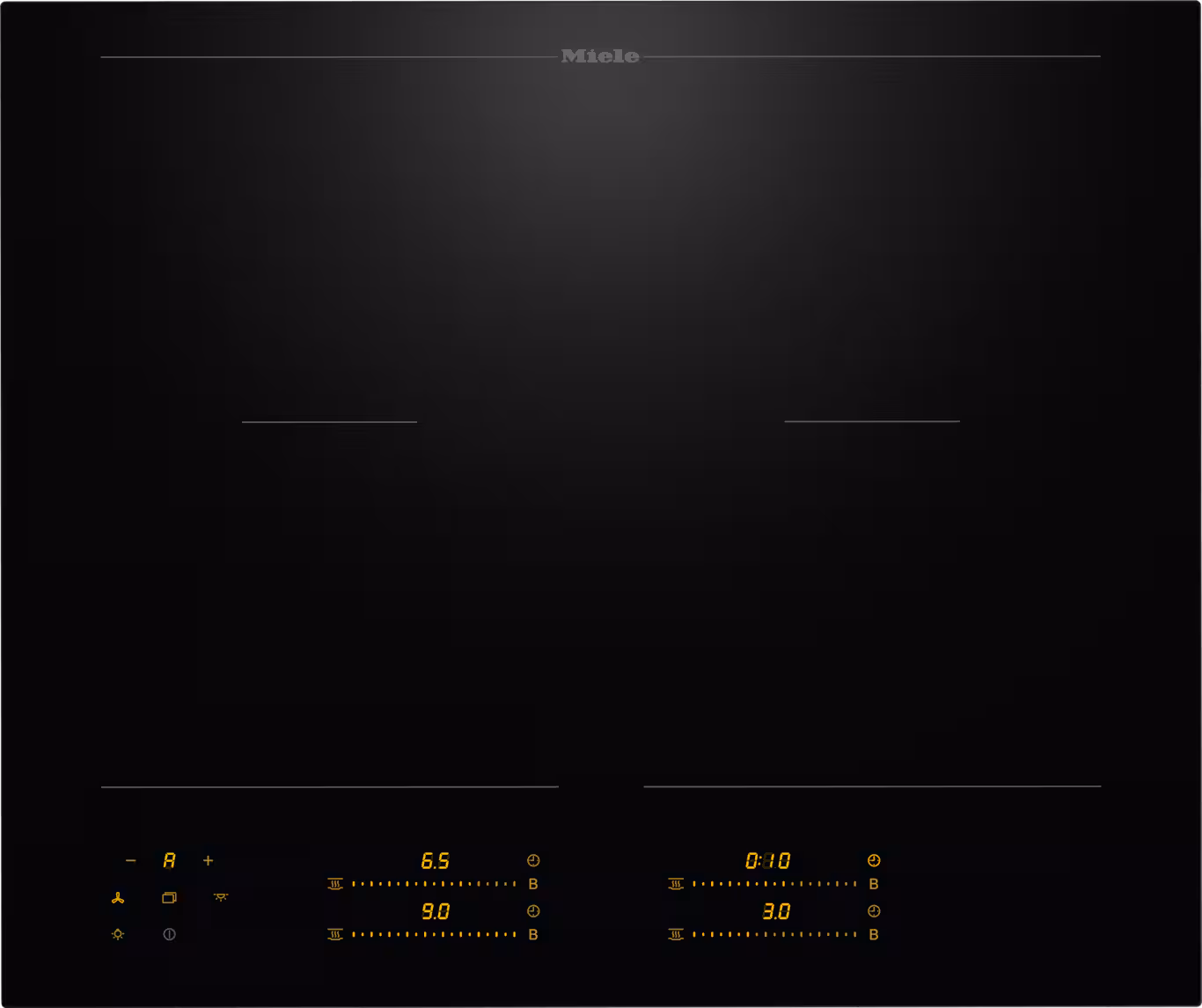 MIELE KM 8565 FL Induction Hob with Onset Controls 620 mm | PowerFlex Cooking Areas | M Sense Ready