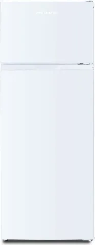 Philco PRD-222 WE Ψυγείο Δίπορτο Υ143xΠ55xΒ56εκ. Λευκό , 3 Years Quarantee