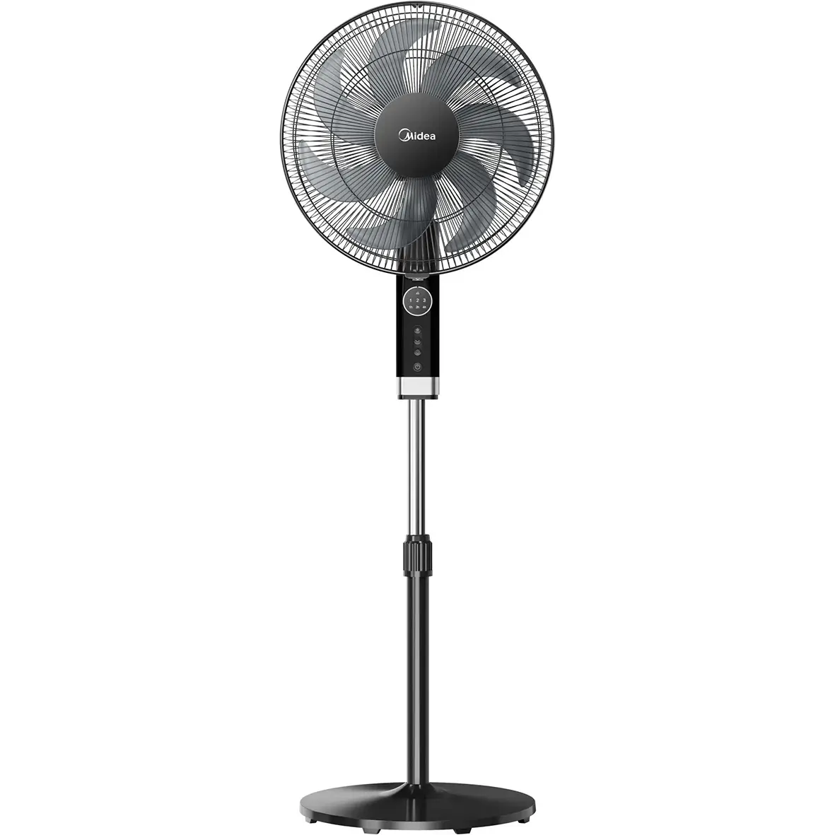 Midea MFS400R0APH Pedestal Fan 50W 40cm Diameter with Remote Control Black