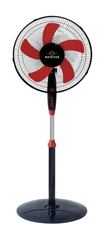 Newest Pedestal Fan 55W Diameter 40cmCode: FS40-14A, Red-Black