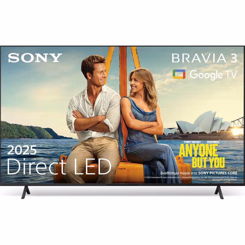 SONY Bravia 3 S35-K50S35B 4K Direct LED HDR Smart TV 50"