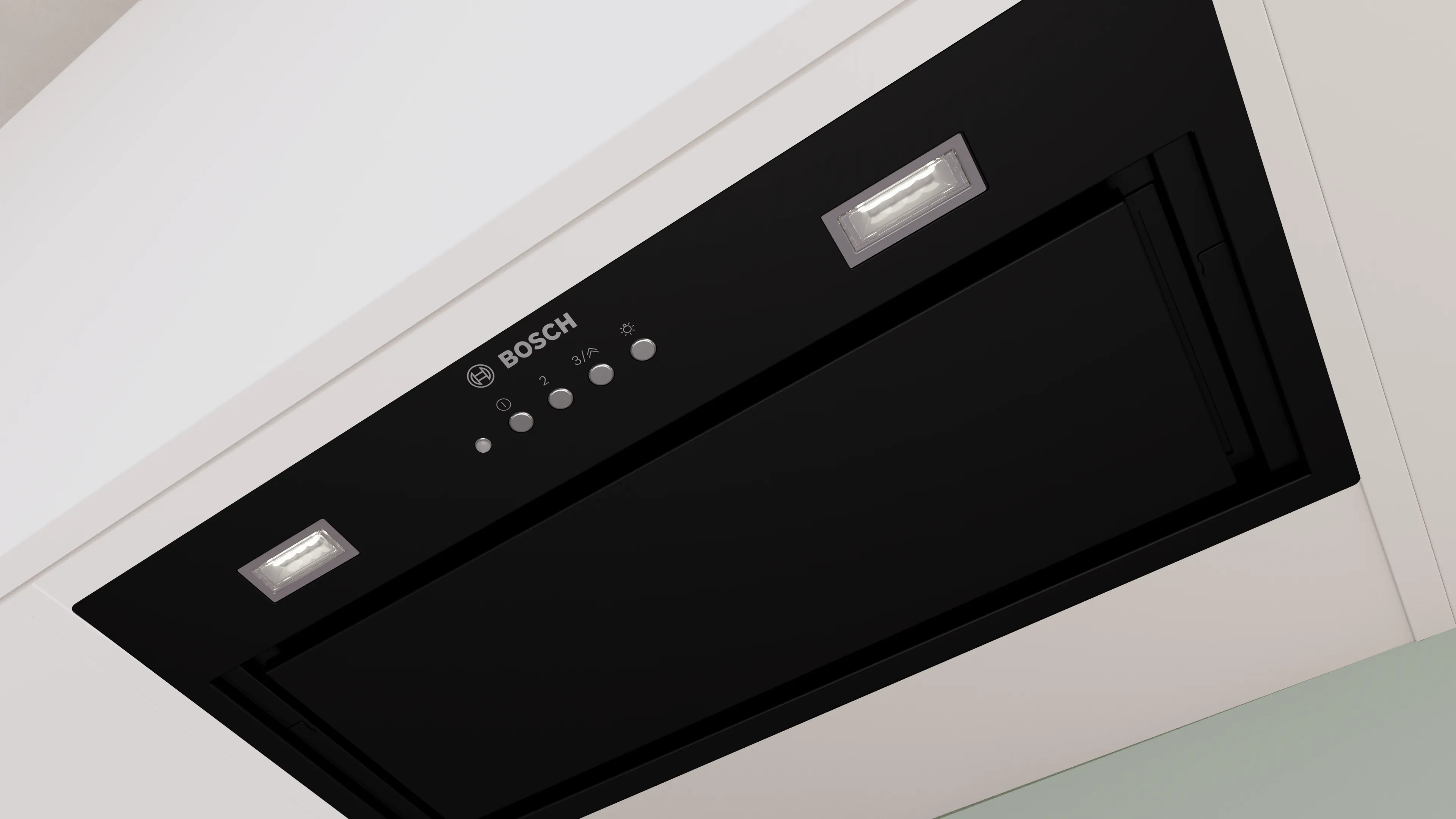 BOSCH Σειρά 6 Μηχανισμός απορρόφησης 52 cm Μαύρο DLN56AC60, 5 YEARS GENERAL GUARANTEE