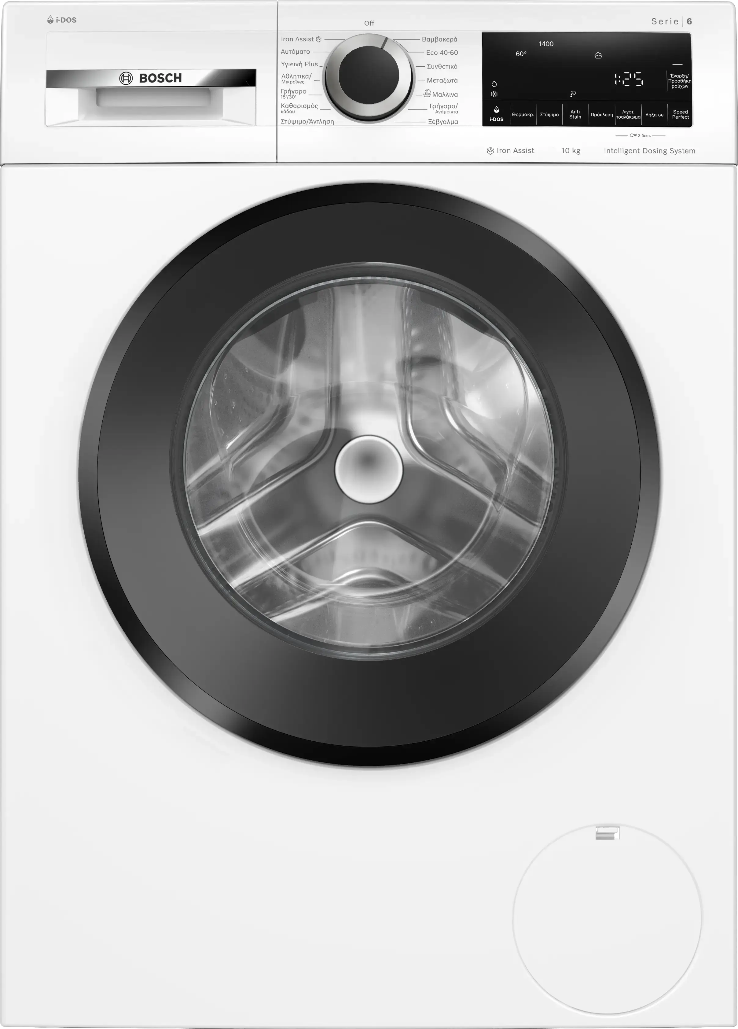 Bosch WGG254FCGR Series 6 Front-Load Washing Machine 10 kg, Maximum 1400 RPM, 5 Year General Guarantee