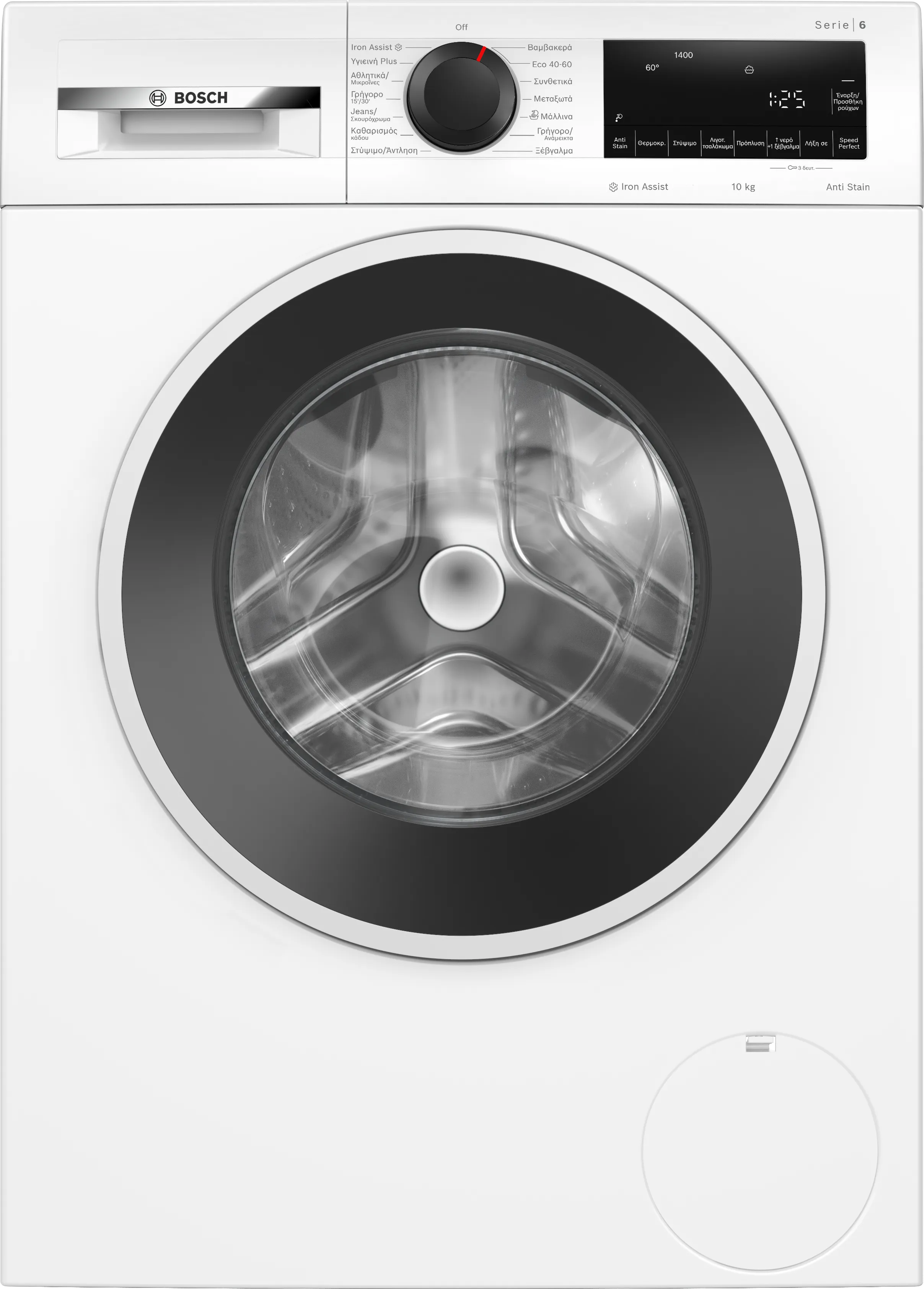 BOSCH WGG254ZHGR Washing Machine 10kg with Steam, 1400rpm, Series 6 White, 5 YEARS GUARANTEE