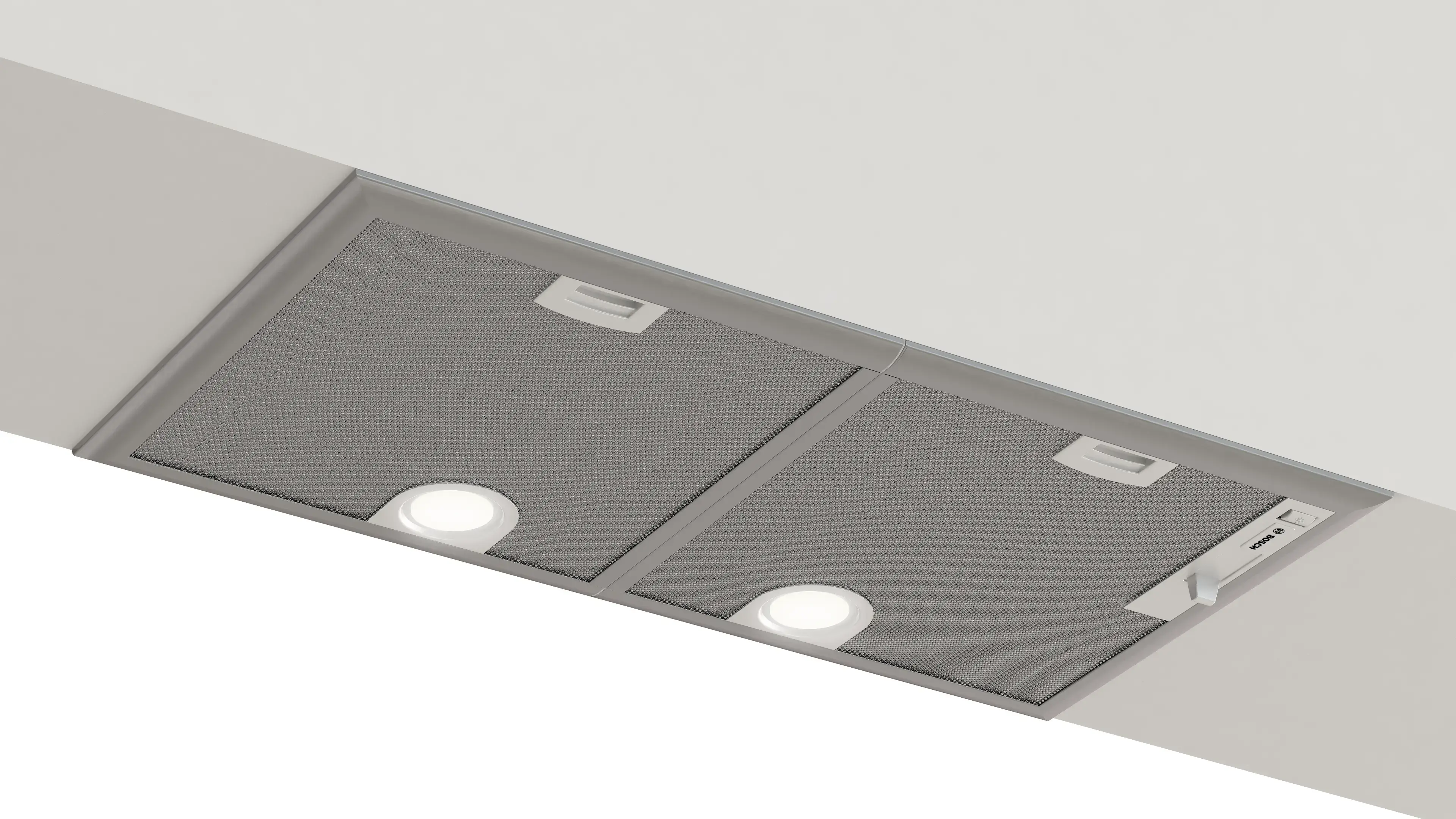 BOSCH Series 4, canopy cooker hood, 75 cm, Silver metallic DHL755BM