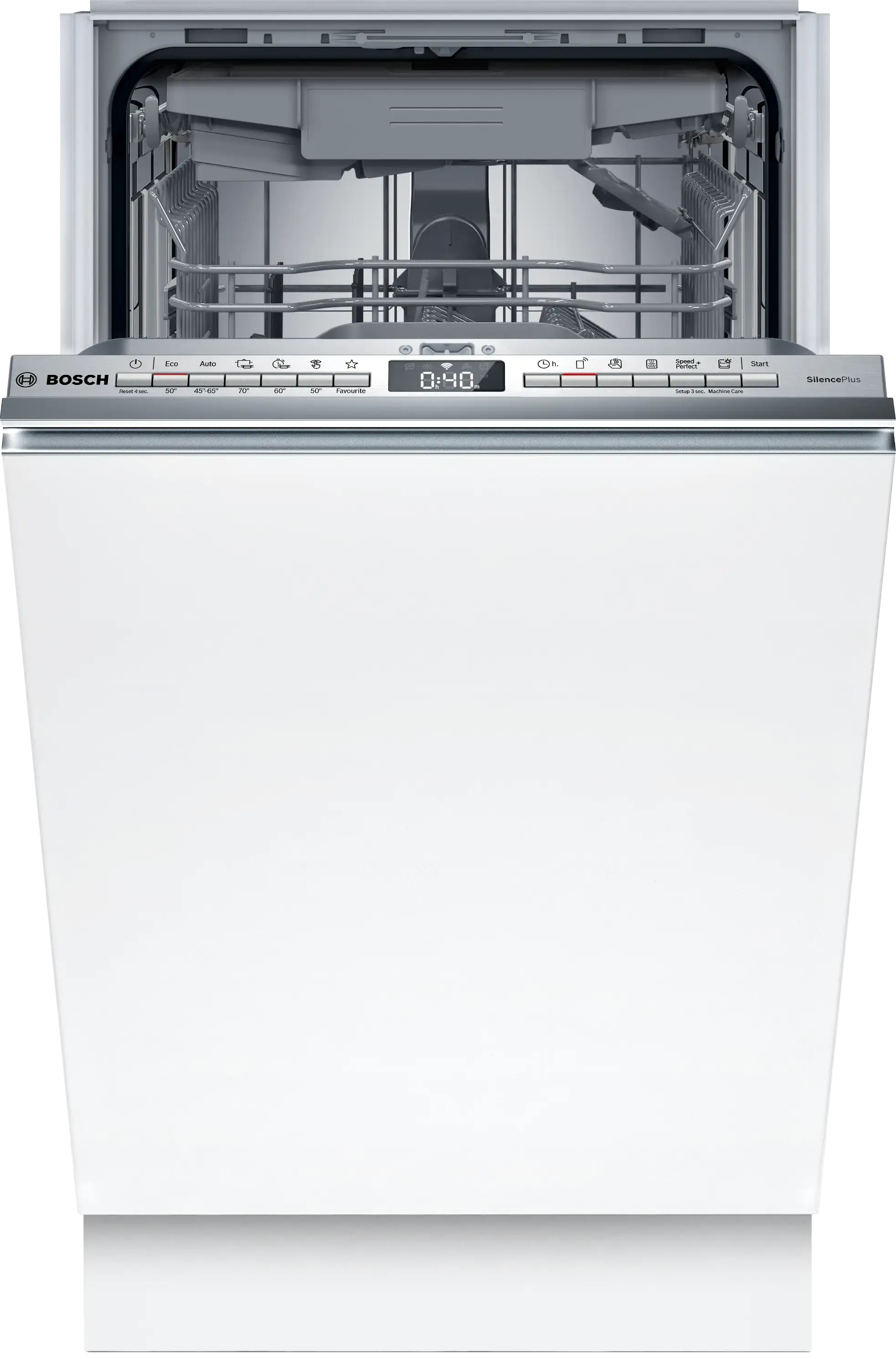BOSCH SPV4EMX30E Series 4 Fully Integrated Dishwasher 45 cm