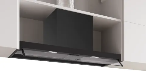 BOSCH Σειρά 4, Εντοιχιζόμενος απορροφητήρας Box, 90 cm, Matt black DBB95CC60, 582 m³/h, 5 YEARS GENERAL GUARANTEE